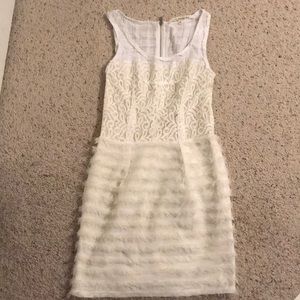 White/cream cocktail dress
